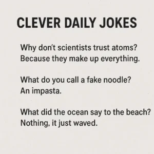 Featured image for 12 Clever Daily Jokes to Spark Instant Laughs 2026