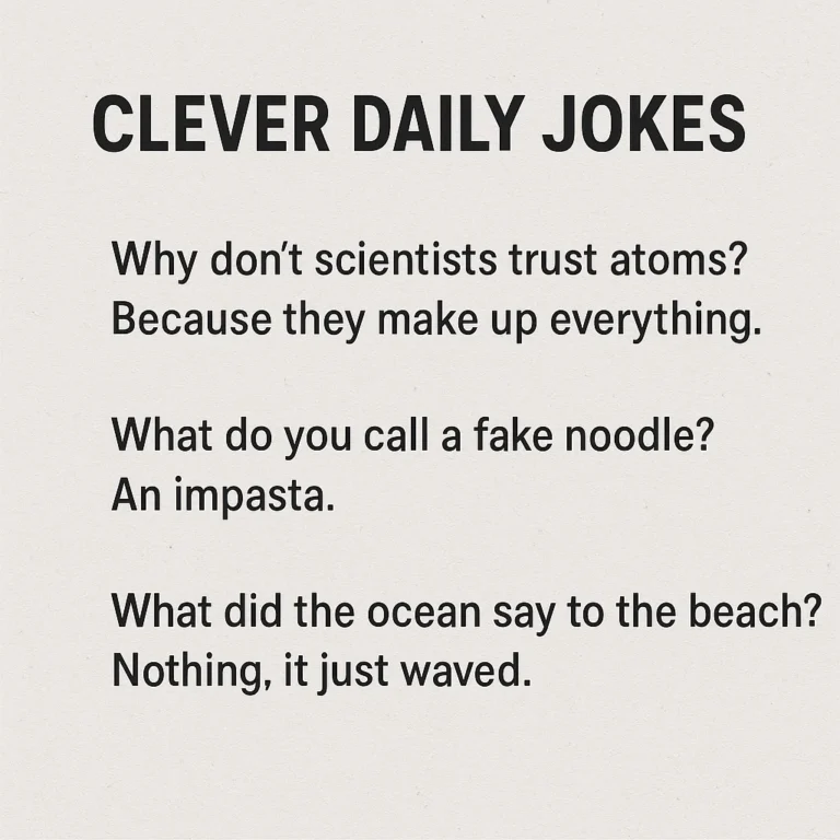 Featured image for 12 Clever Daily Jokes to Spark Instant Laughs 2026