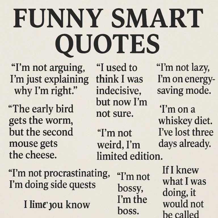 Featured image for 50 Hilarious Smart Quotes That Will Make You Laugh Think