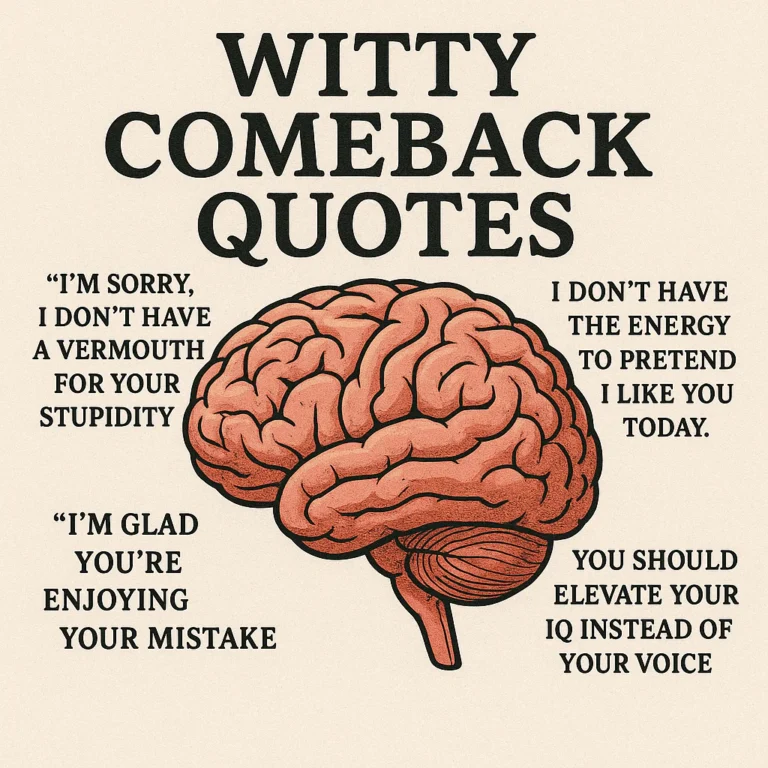 Featured image for 50 Witty Sayings to Master the Art of the Perfect Comeback 2026